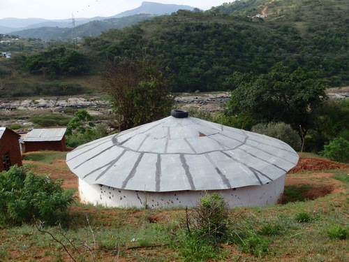 Tin Roofed Rondavel.